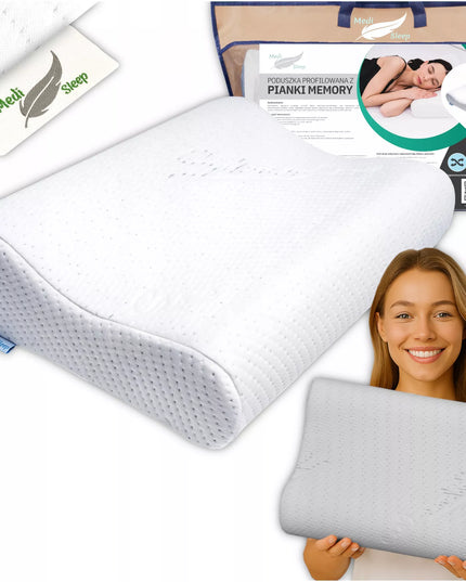 Medi Sleep profiliuota ortopedinė pagalvė miegui ant šono