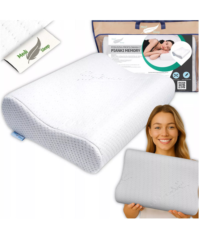 Medi Sleep profiliuota ortopedinė pagalvė miegui ant šono
