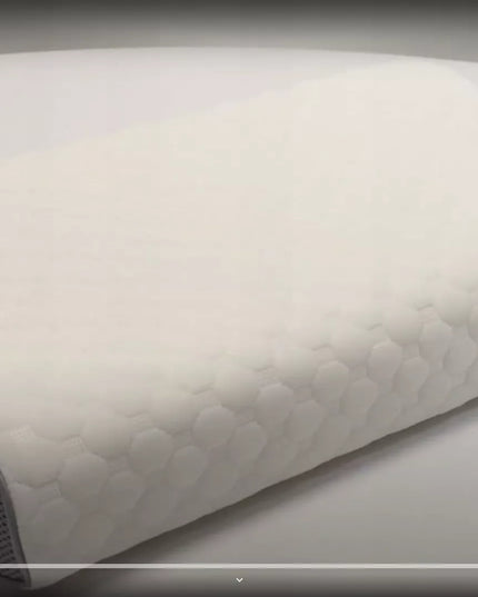 Medi Sleep profiluota termoplastinė ortopedinė pagalvė miegui ant šono, žemo profilio