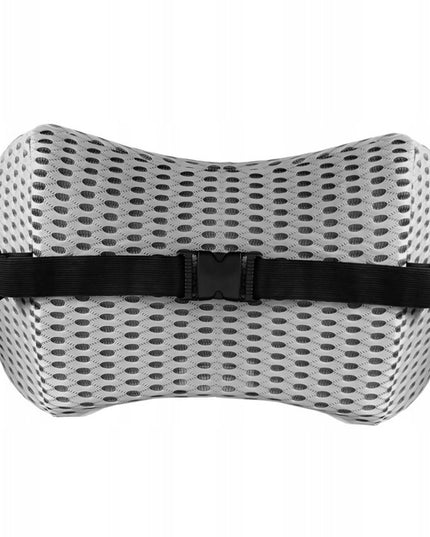 Ortopedinė pagalvėlė miegojimui automobilyje, juosmeniui, skirta sėdynei, su atminties putplastiu