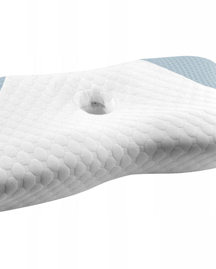 Didelė profiliuota ortopedinė pagalvė miegojimui ant šono, memory