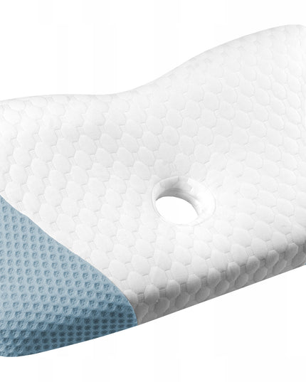 Didelė profiliuota ortopedinė pagalvė miegojimui ant šono, memory