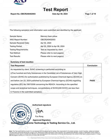 Didelė profiliuota ortopedinė pagalvė miegojimui ant šono, memory