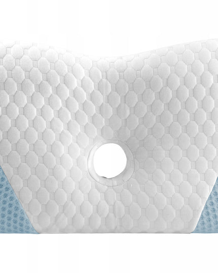 Didelė profiliuota ortopedinė pagalvė miegojimui ant šono, memory