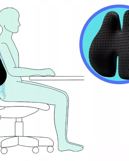 Medi Sleep ortopedinė juosmens atrama automobiliui ir biuro kėdei