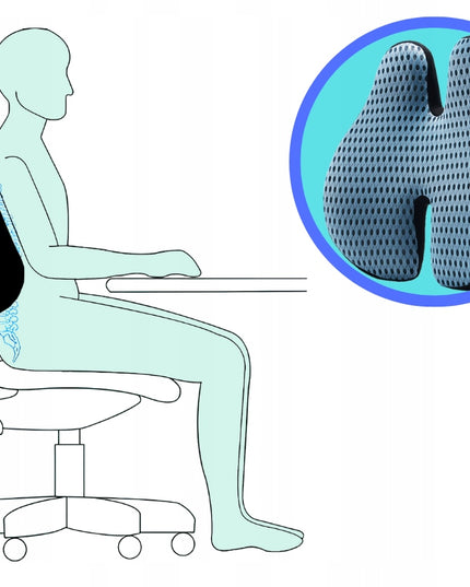 Ortopedinė juosmens pagalvė automobiliui, biurui, ant kėdės Medi Sleep