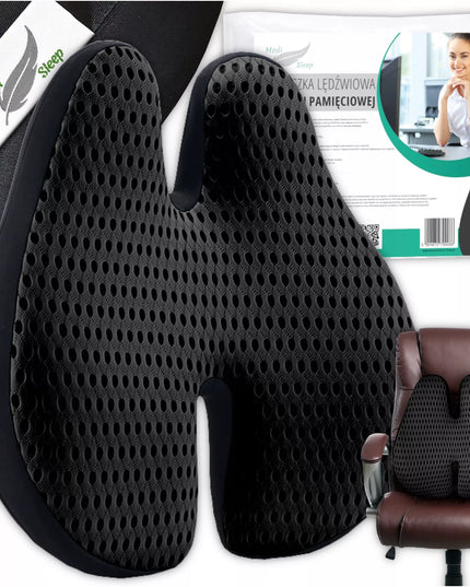 Medi Sleep ortopedinė juosmens atrama automobiliui ir biuro kėdei