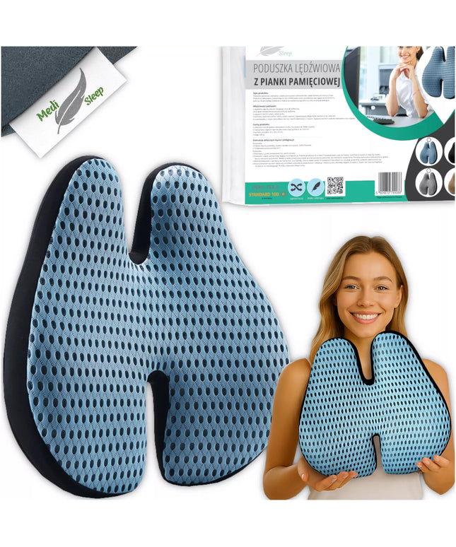 Ortopedinė juosmens pagalvė automobiliui, biurui, ant kėdės Medi Sleep