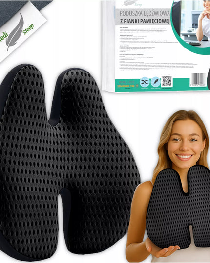 Medi Sleep ortopedinė juosmens atrama automobiliui ir biuro kėdei