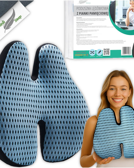 Ortopedinė juosmens pagalvė automobiliui, biurui, ant kėdės Medi Sleep