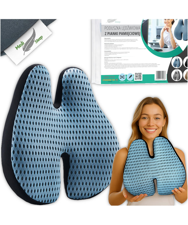 Ortopedinė juosmens pagalvė automobiliui, biurui, ant kėdės Medi Sleep