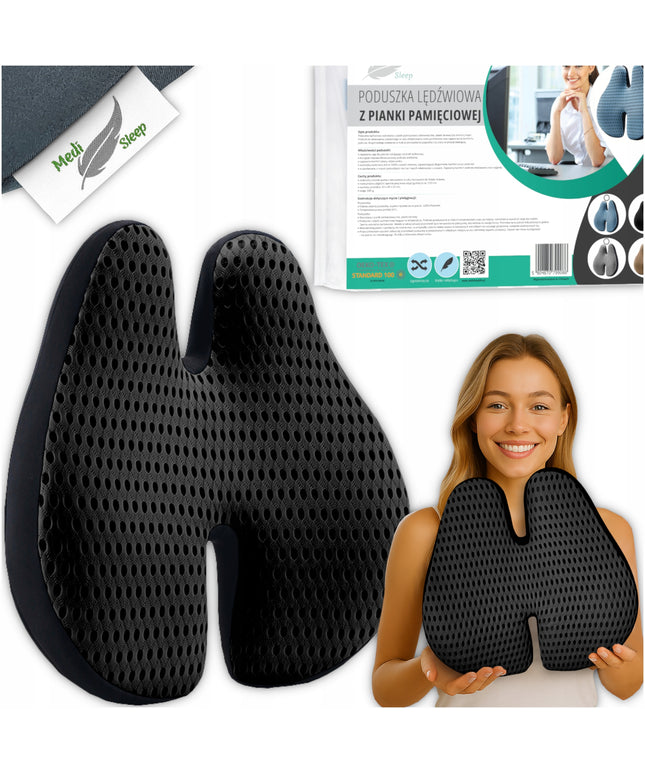 Ortopedinė juosmens pagalvė automobiliui, biurui, ant kėdės Medi Sleep