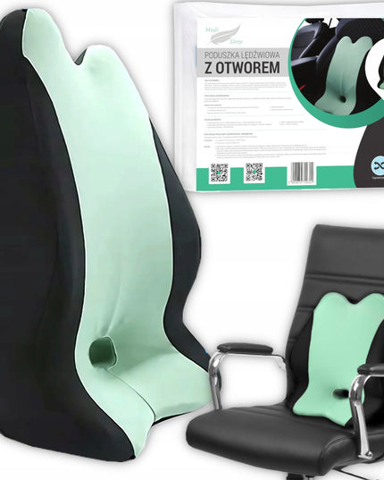 Ortopedinė juosmens atrama automobiliui, biurui, kėdei, foteliui, MEDI