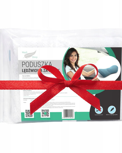 Ortopedinė juosmens pagalvė miegojimui, automobiliui, ant kėdės, „Memory Foam“