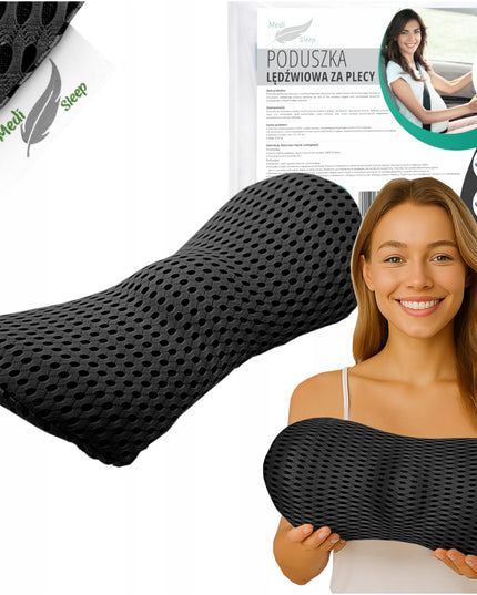 Ortopedinė juosmens pagalvė miegojimui, automobiliui, ant kėdės, „Memory Foam“
