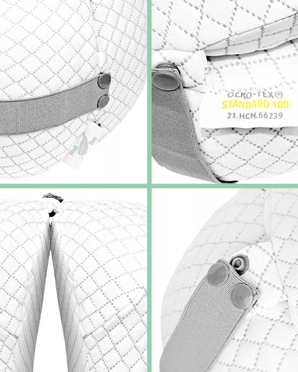 Ortopedinė pagalvė tarp kelių miegui, pleištas po kojomis,