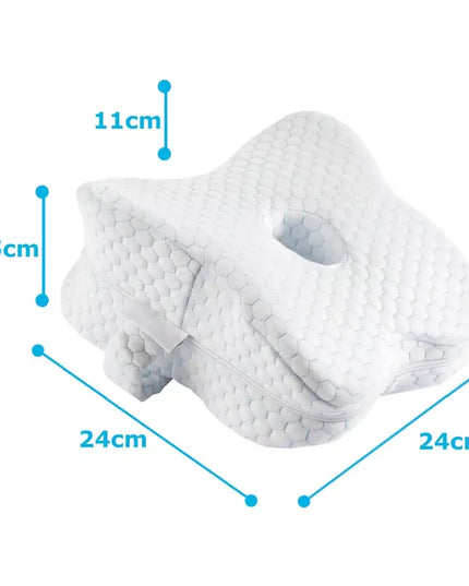 Ortopedinė pagalvė tarp kelių miegui, pleištas po kojomis,