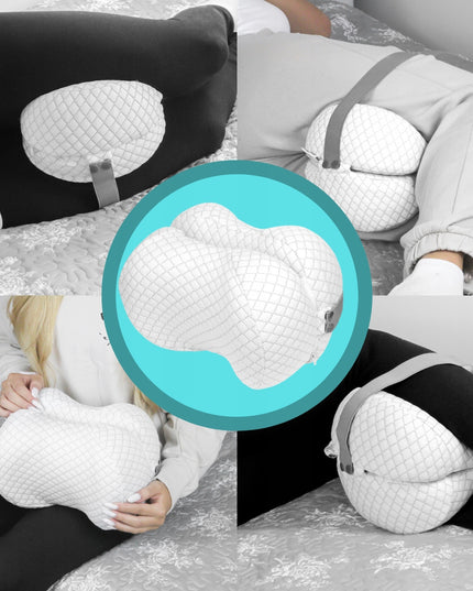 Ortopedinė pagalvė tarp kelių miegui, pleištas po kojomis,