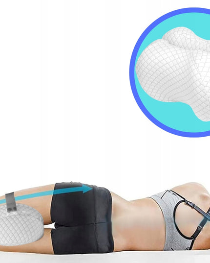 Ortopedinė pagalvė tarp kelių miegui, pleištas po kojomis,