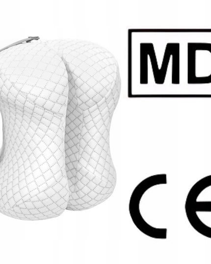 Ortopedinė pagalvė tarp kelių miegui, pleištas po kojomis,