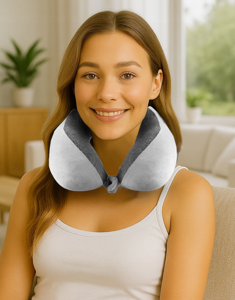 Kelioninė kaklo pagalvėlė, automobilio atrama, atminties putų