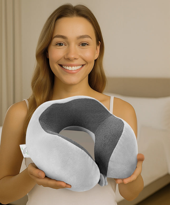 Kelioninė kaklo pagalvėlė, automobilio atrama, atminties putų