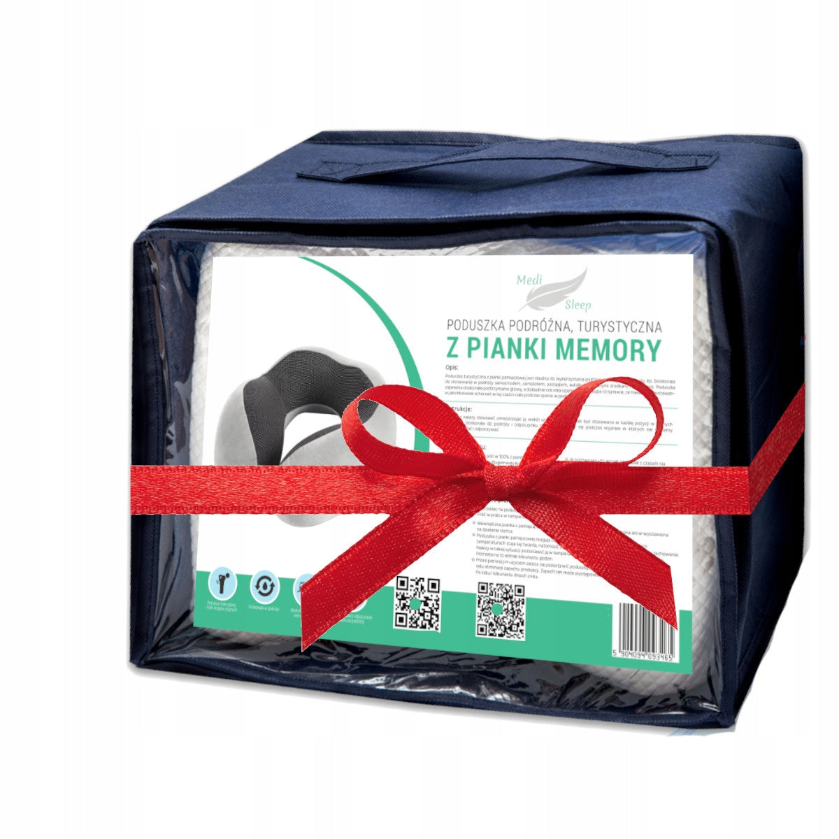 Kelioninė kaklo pagalvėlė, automobilio atrama, atminties putų