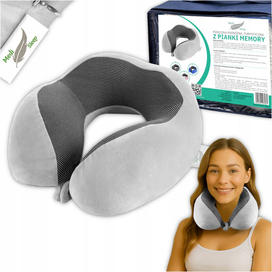 Kelioninė kaklo pagalvėlė, automobilio atrama, atminties putų