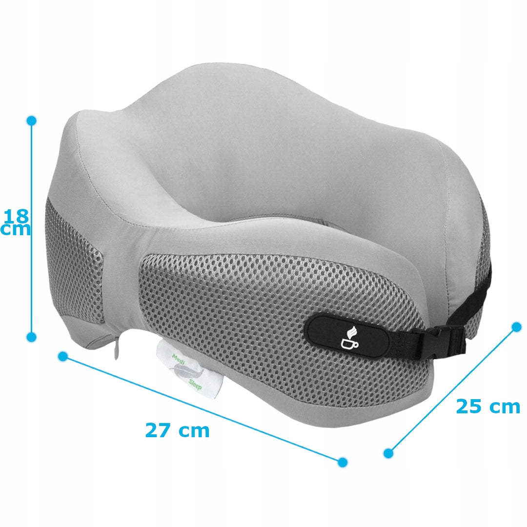 Kelioninė pagalvėlė ant kaklo, skirta kelionėms lėktuvu "Medi Sleep"