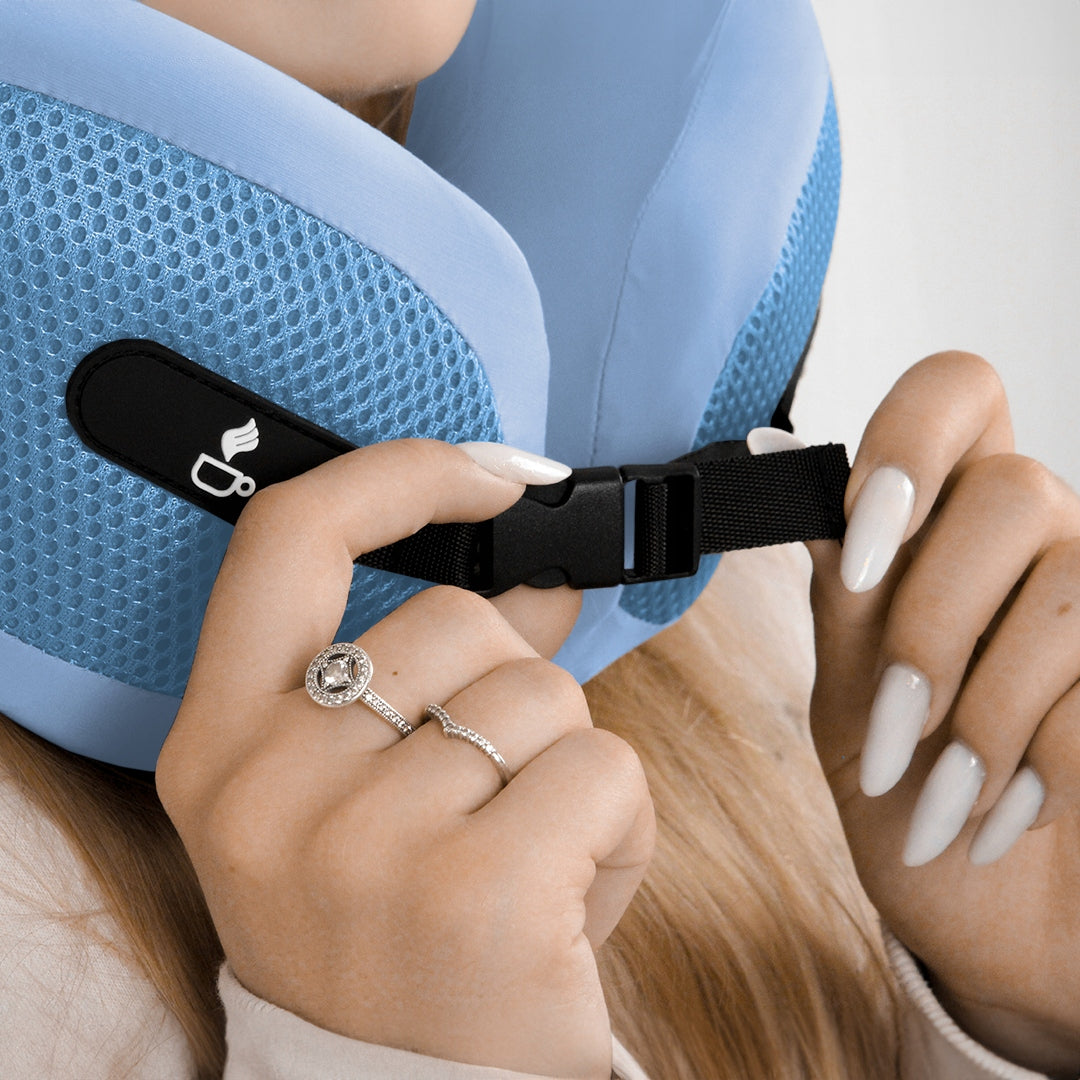 Kelioninė pagalvėlė ant kaklo, skirta kelionėms lėktuvu "Medi Sleep"