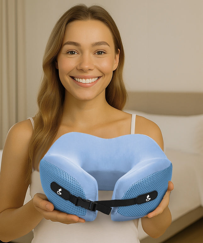 Kelioninė pagalvėlė ant kaklo, skirta kelionėms lėktuvu "Medi Sleep"