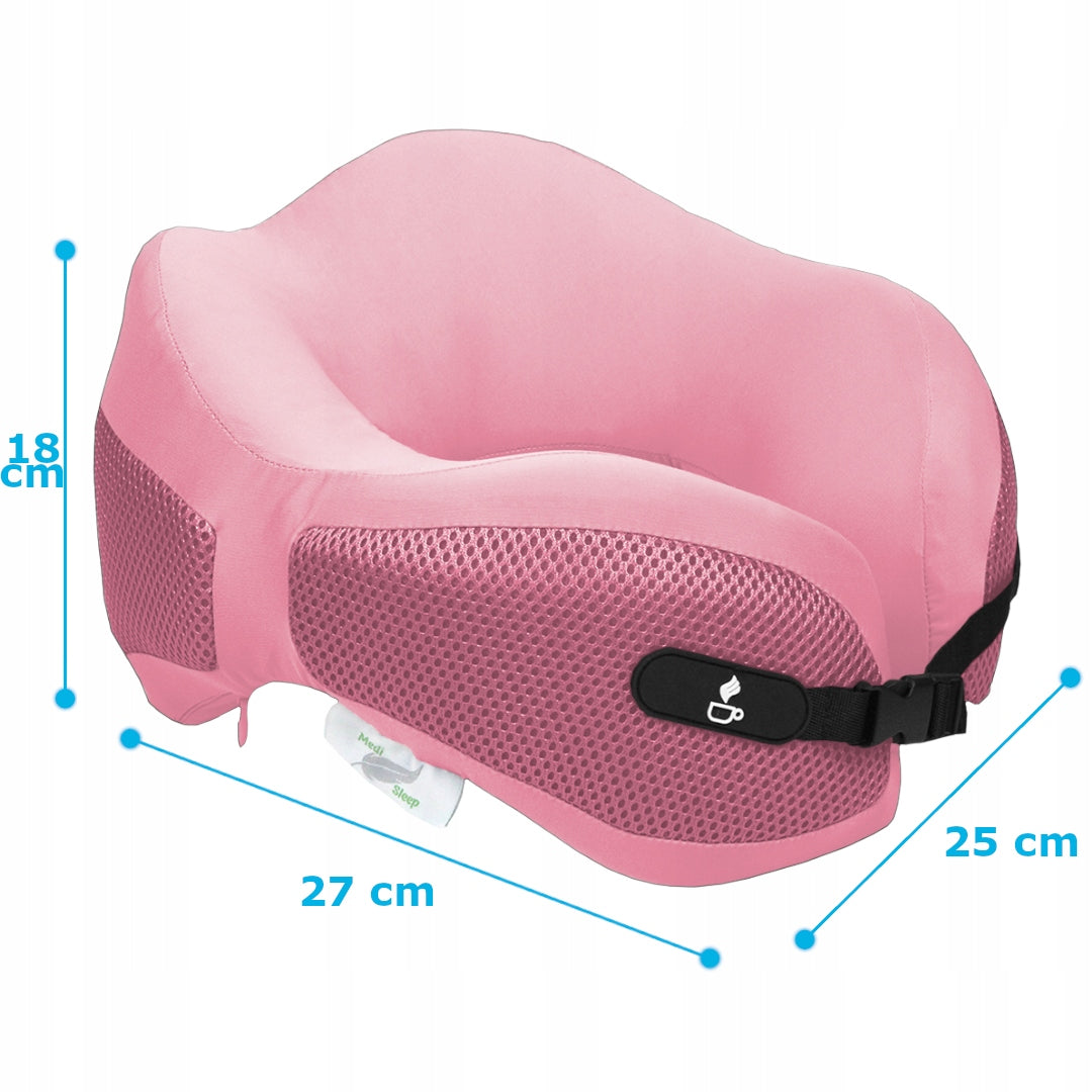 Kelioninė pagalvėlė ant kaklo, skirta kelionėms lėktuvu "Medi Sleep"