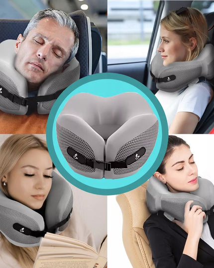 Kelioninė pagalvėlė ant kaklo, skirta kelionėms lėktuvu "Medi Sleep"