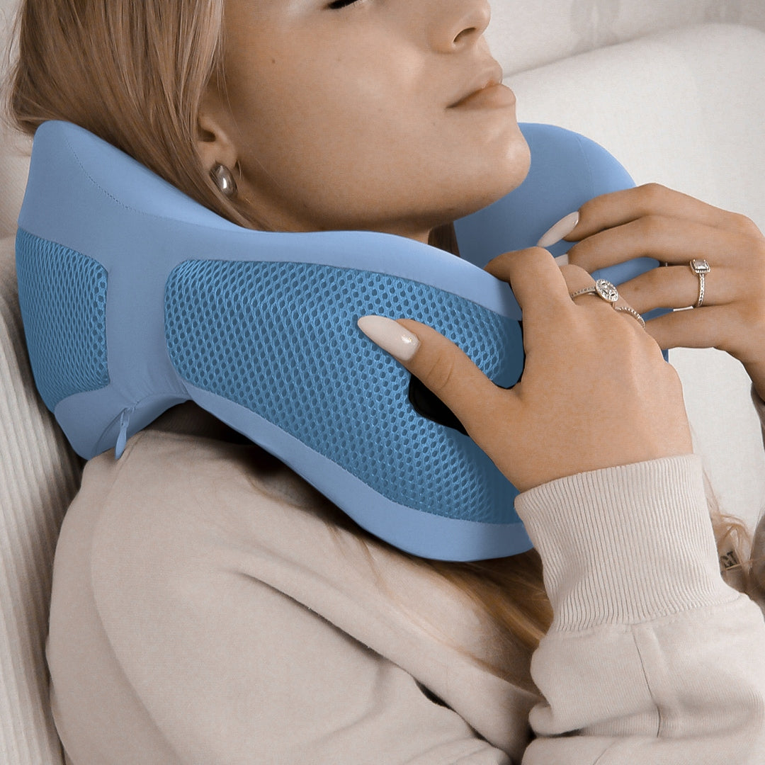 Kelioninė pagalvėlė ant kaklo, skirta kelionėms lėktuvu "Medi Sleep"