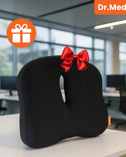 Ortopedinė sėdėjimo pagalvėlė automobiliui, biurui, kėdei, foteliui su MEMORY efekto