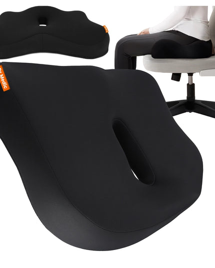 Ortopedinė sėdėjimo pagalvėlė automobiliui, biurui, kėdei, foteliui su MEMORY efekto