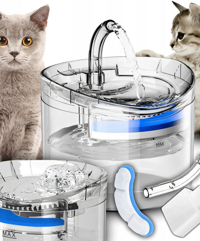 RETOO Automatinė girdykla-fontanas katėms ir šunims 2L su filtru