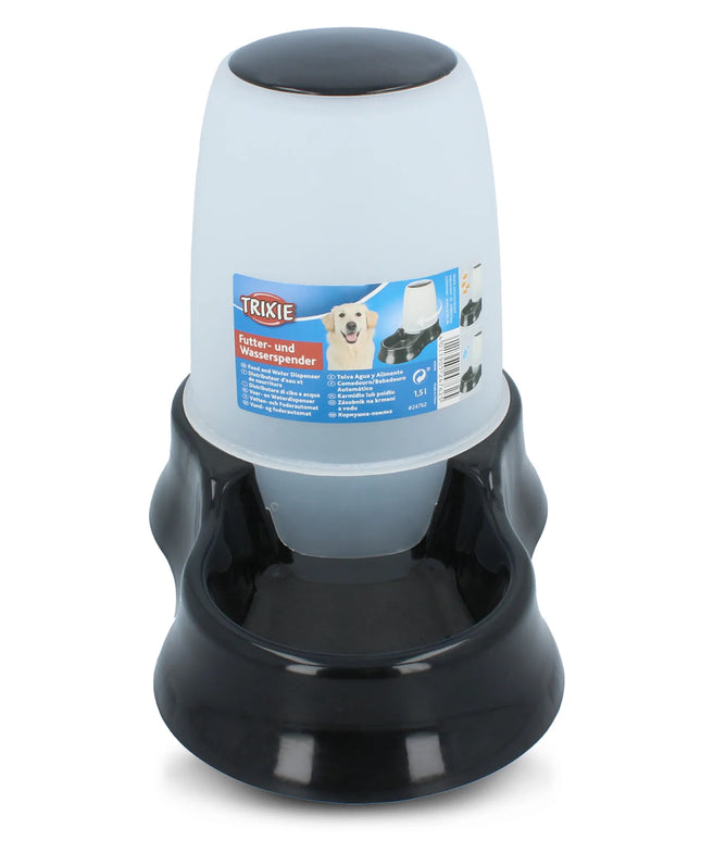 TRIXIE automatinė lesyklėlė ir girdykla gyvūnams, 1,5 l