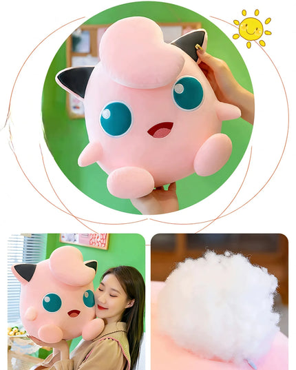 Pokémon Jigglypuff pliušinis žaislas, 20 cm, rožinis
