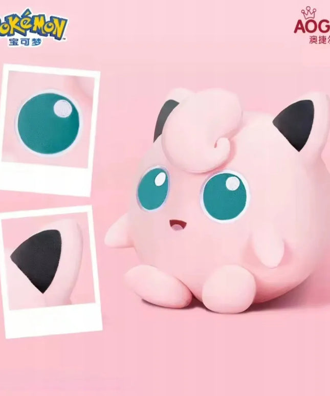Pokémon Jigglypuff pliušinis žaislas, 20 cm, rožinis