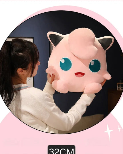 Pokémon Jigglypuff pliušinis žaislas, 20 cm, rožinis