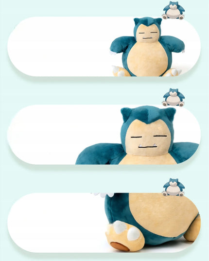 Pokémon Snorlax pliušinis žaislas, 23 cm, su etikete