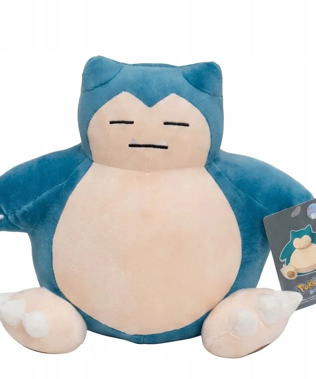 Pokémon Snorlax pliušinis žaislas, 23 cm, su etikete