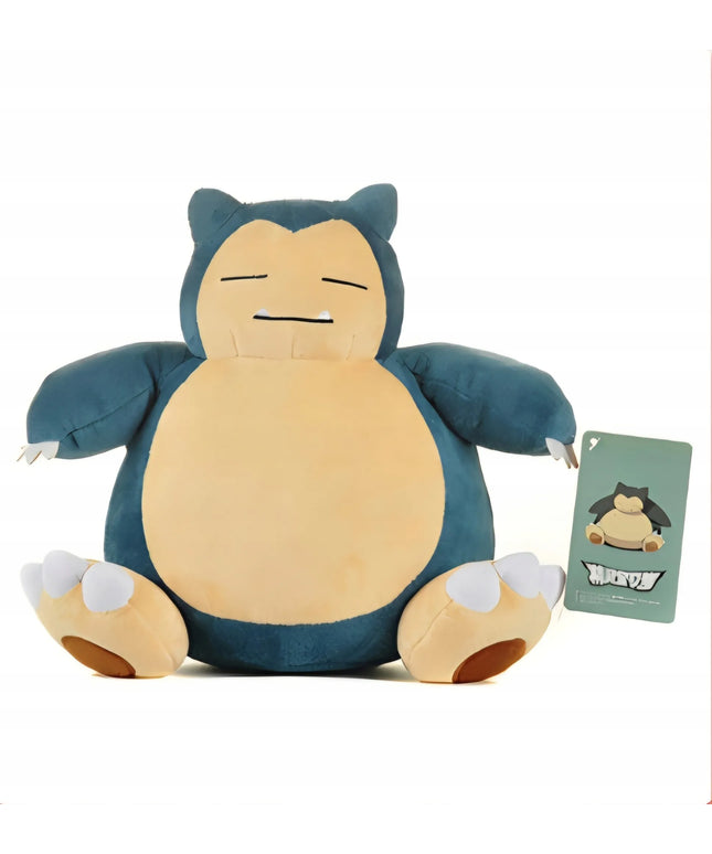 Pokémon Snorlax pliušinis žaislas, 23 cm, su etikete