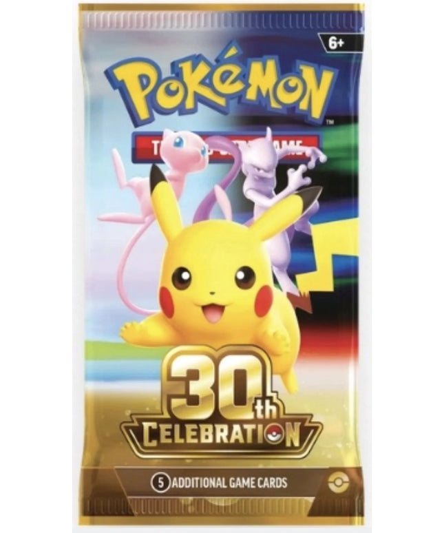 „Pokémon TCG 30th Celebration“ papildymo pakuotė, anglų kalba