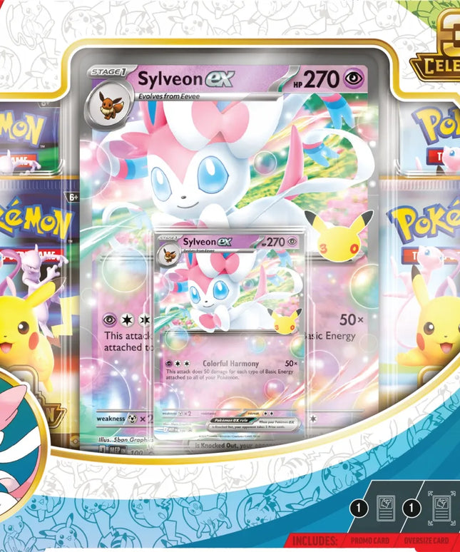 POKÉMON TCG: 30TH CELEBRATION – EX BOX – SYLVEON EX