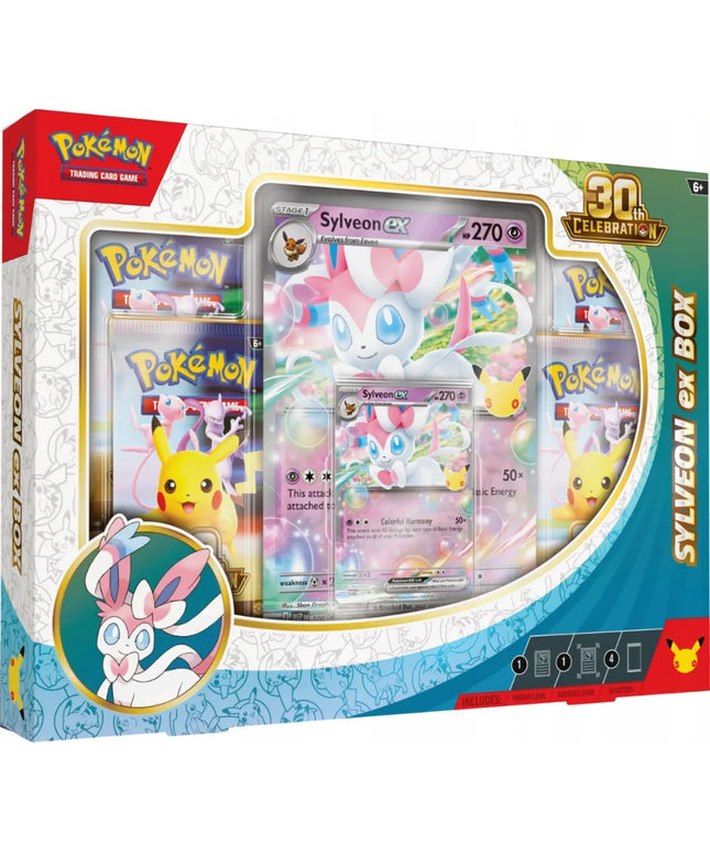 POKÉMON TCG: 30TH CELEBRATION – EX BOX – SYLVEON EX