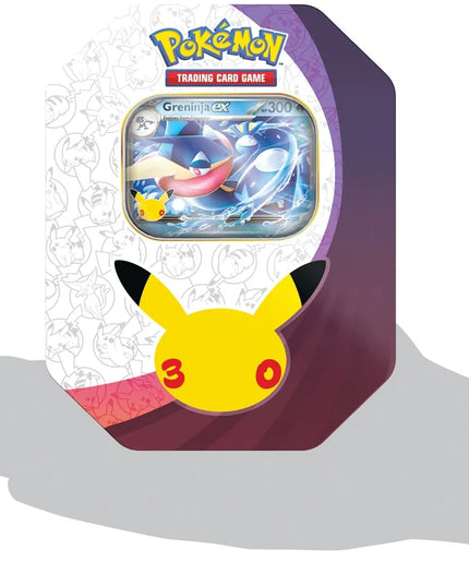 POKÉMON TCG: 30TH CELEBRATION – TIN – GRENINJA EX