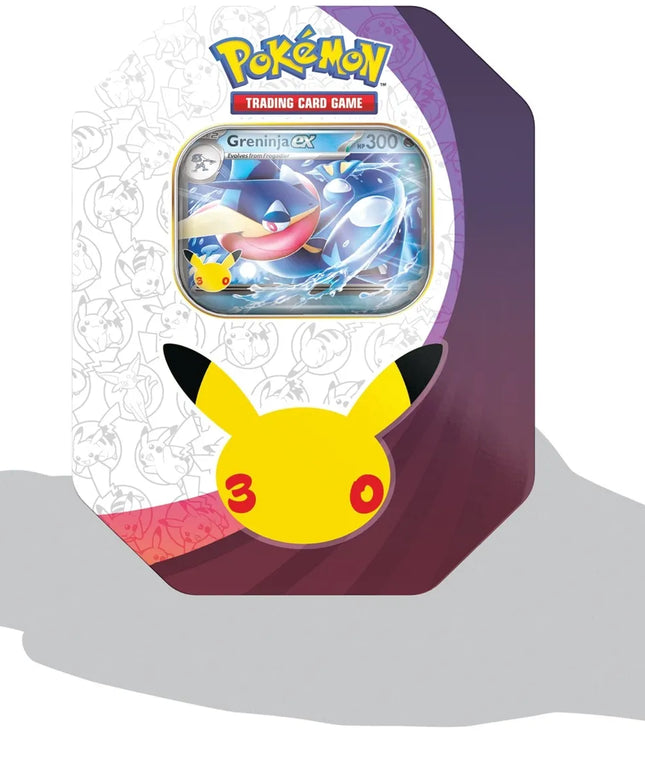 POKÉMON TCG: 30TH CELEBRATION – TIN – GRENINJA EX