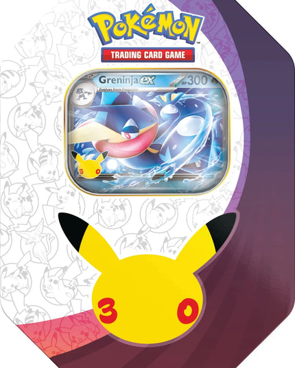 POKÉMON TCG: 30TH CELEBRATION – TIN – GRENINJA EX
